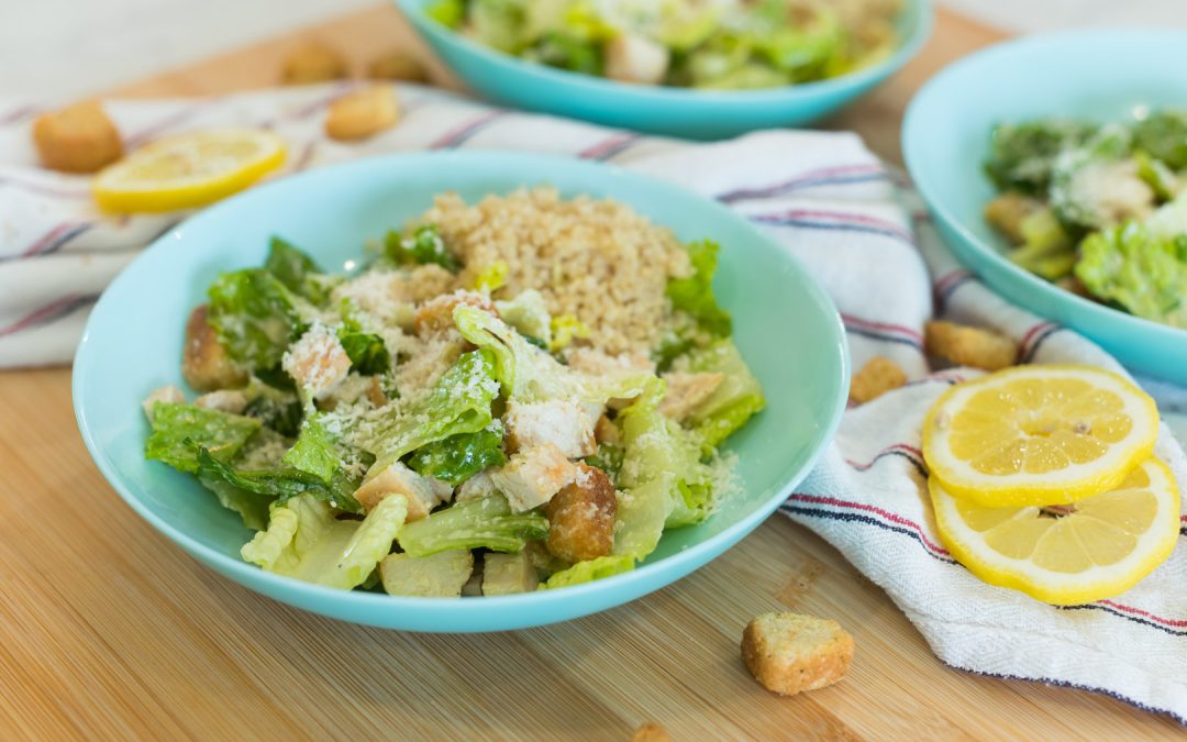 Healthy Chicken Caesar Salad Recipe