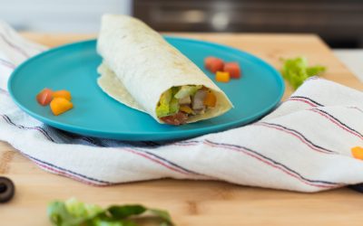 Easy and Delicious: Healthy Chicken Wrap with a Vegan Twist for Quick Lunches