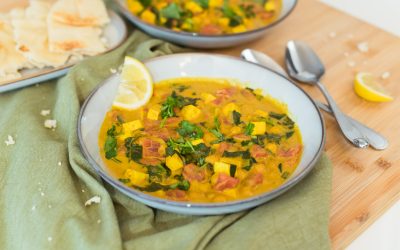 Easy and Healthy Brain-Boosting Tofu Chickpea Curry