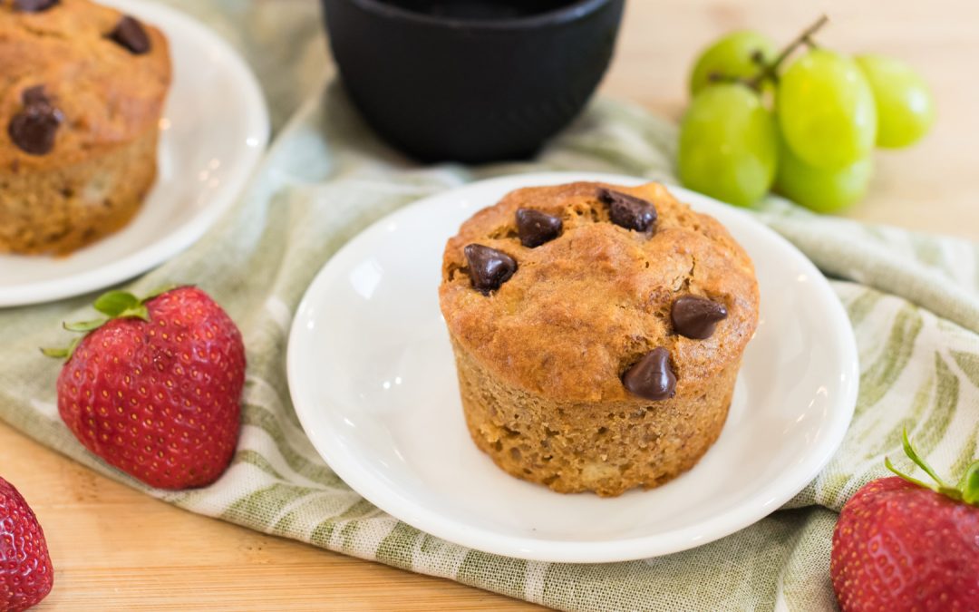 The BEST Gluten-Free Banana Walnut Muffins