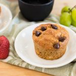 Gluten free muffin recipe, gluten free apple dessert, Health and Yum food blog, recipes for brain health, treat anxiety with food