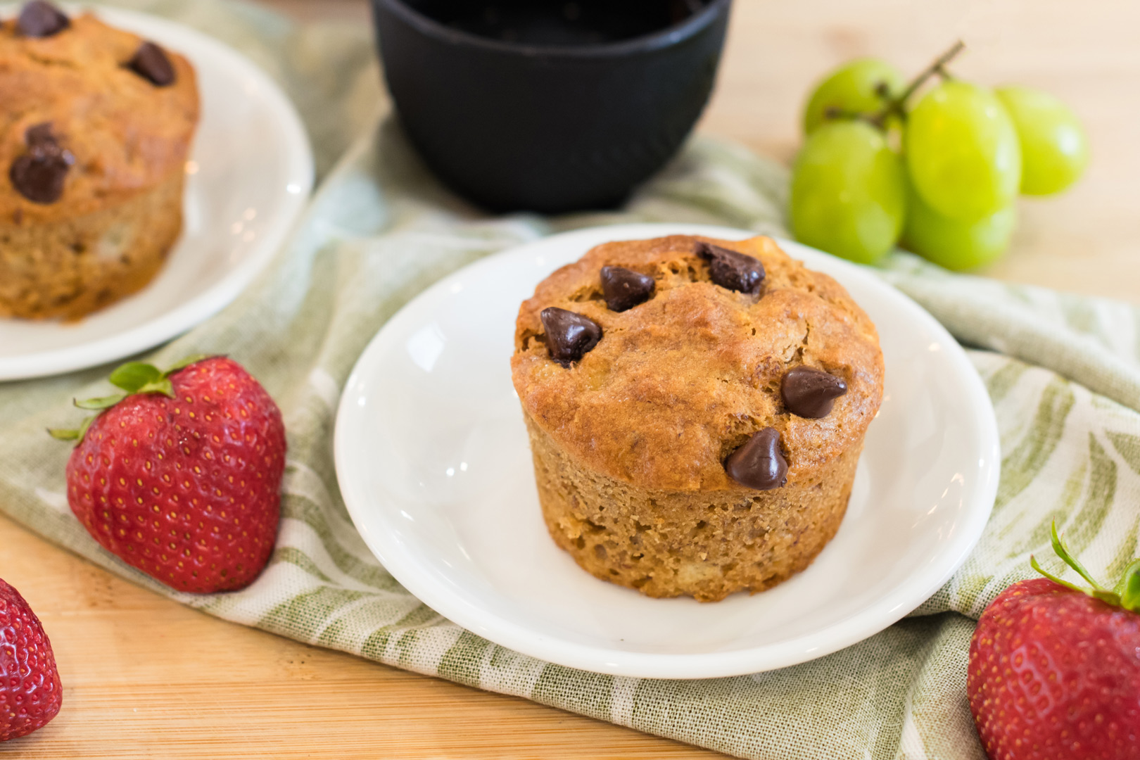 Gluten free muffin recipe, gluten free apple dessert, Health and Yum food blog, recipes for brain health, treat anxiety with food